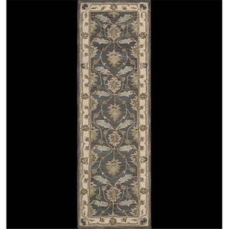 NOURISON Nourison 183 India House Area Rug Collection Blue 2 ft 3 in. x 7 ft 6 in. Runner 99446001832